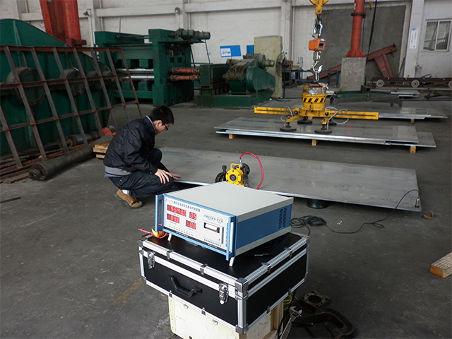 振動時效減少鋁板變形上應用